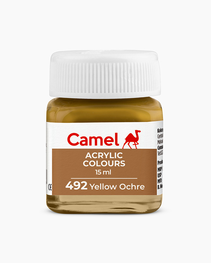 Yellow Ochre Camel Acrylic Colours